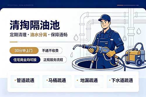 乌鲁木齐清掏隔油池
